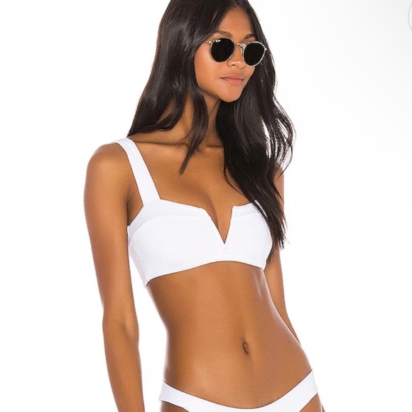 l*space Other - L*Space Lee Lee Bikini Top White new!